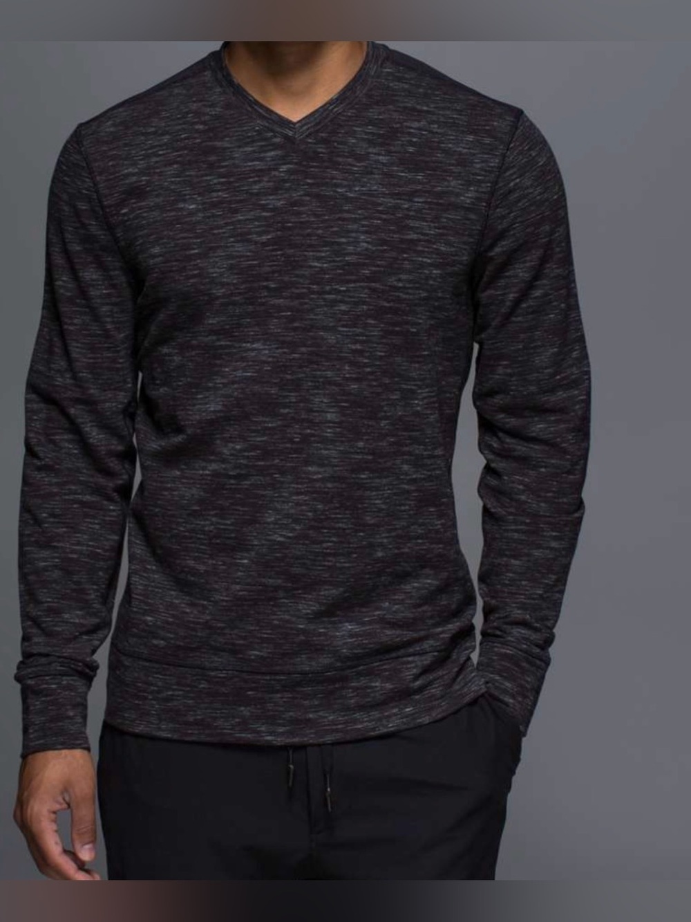 Men’s LululemonTransit Long Sleeve V Neck